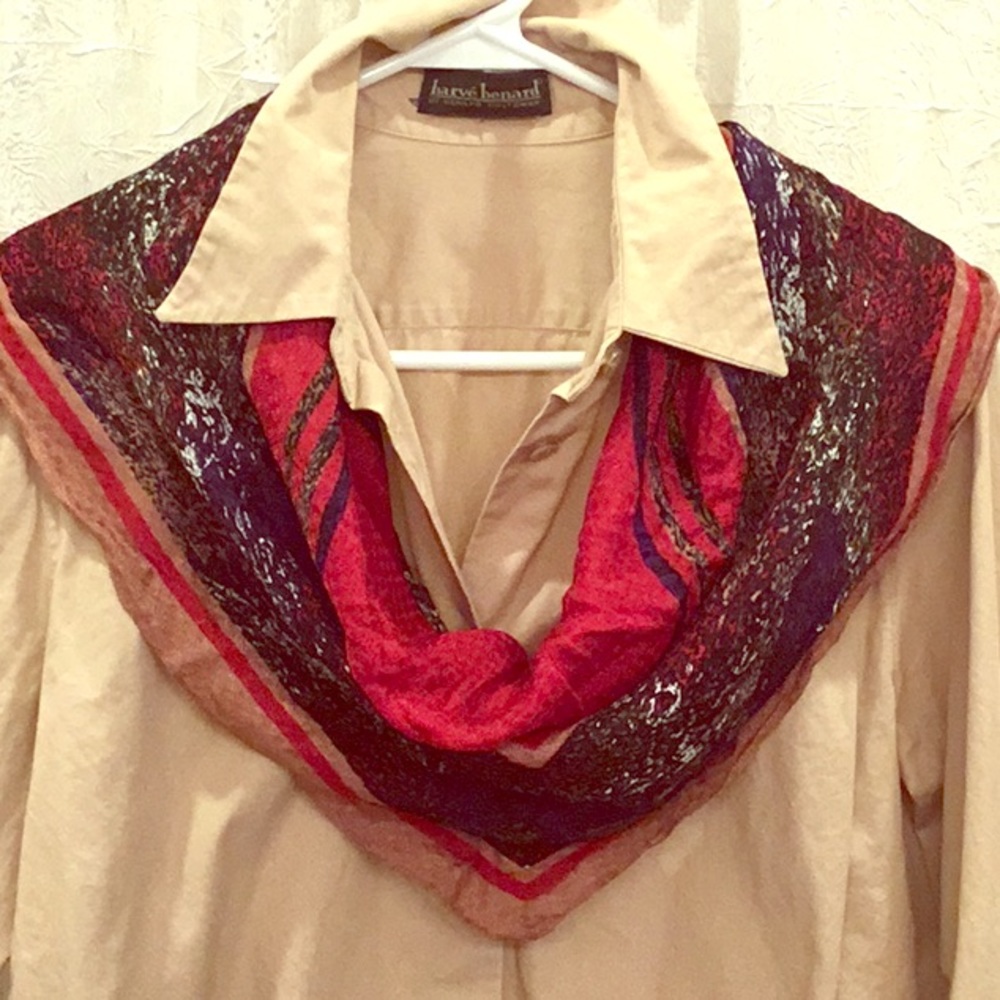 Soft, Pretty Scarf - Gorgeous Colors!